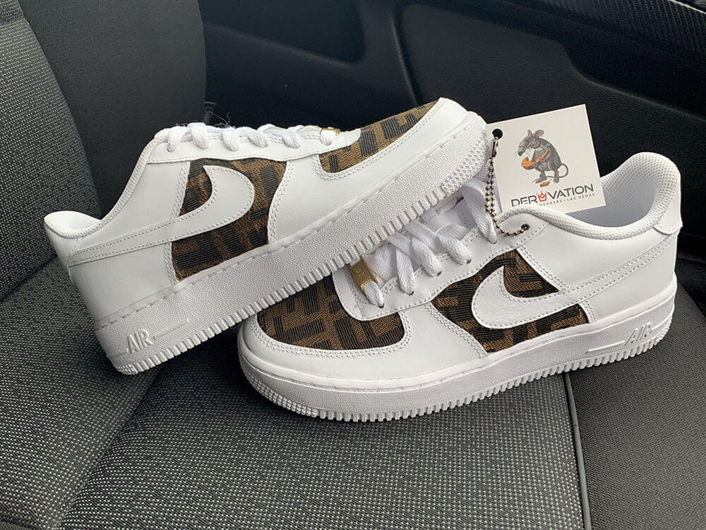CUSTOM FENDI AIR FORCE 1