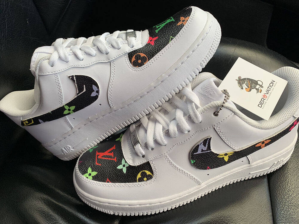 CUSTOM MULTI COLOR LV AIR FORCE 1