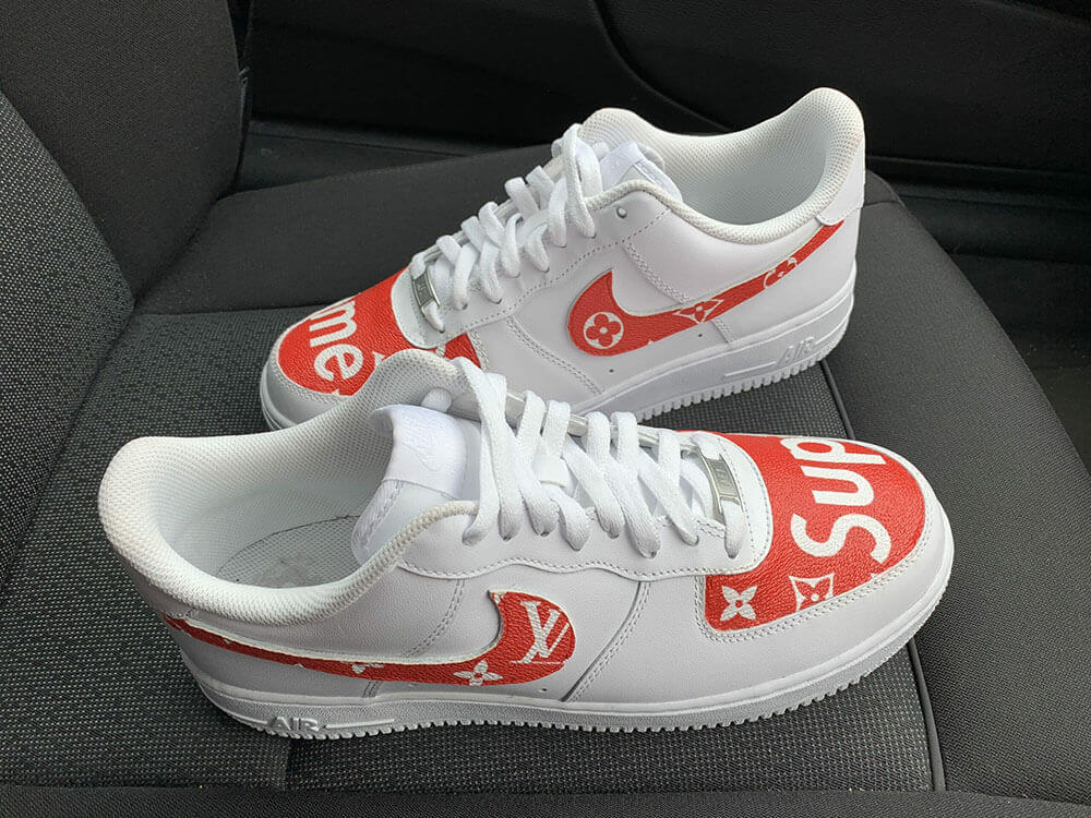 CUSTOM RED LV SUP AIR FORCE