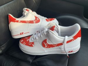 CUSTOM RED LV X AIR FORCE 19