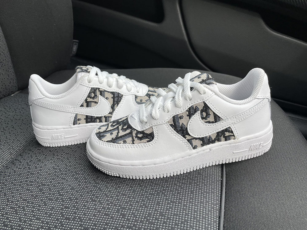 Custom Dior 21 AF1 kids-001 Custom Dior 21 AF1 kids