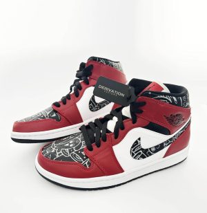Custom Jordan 1 Doodle